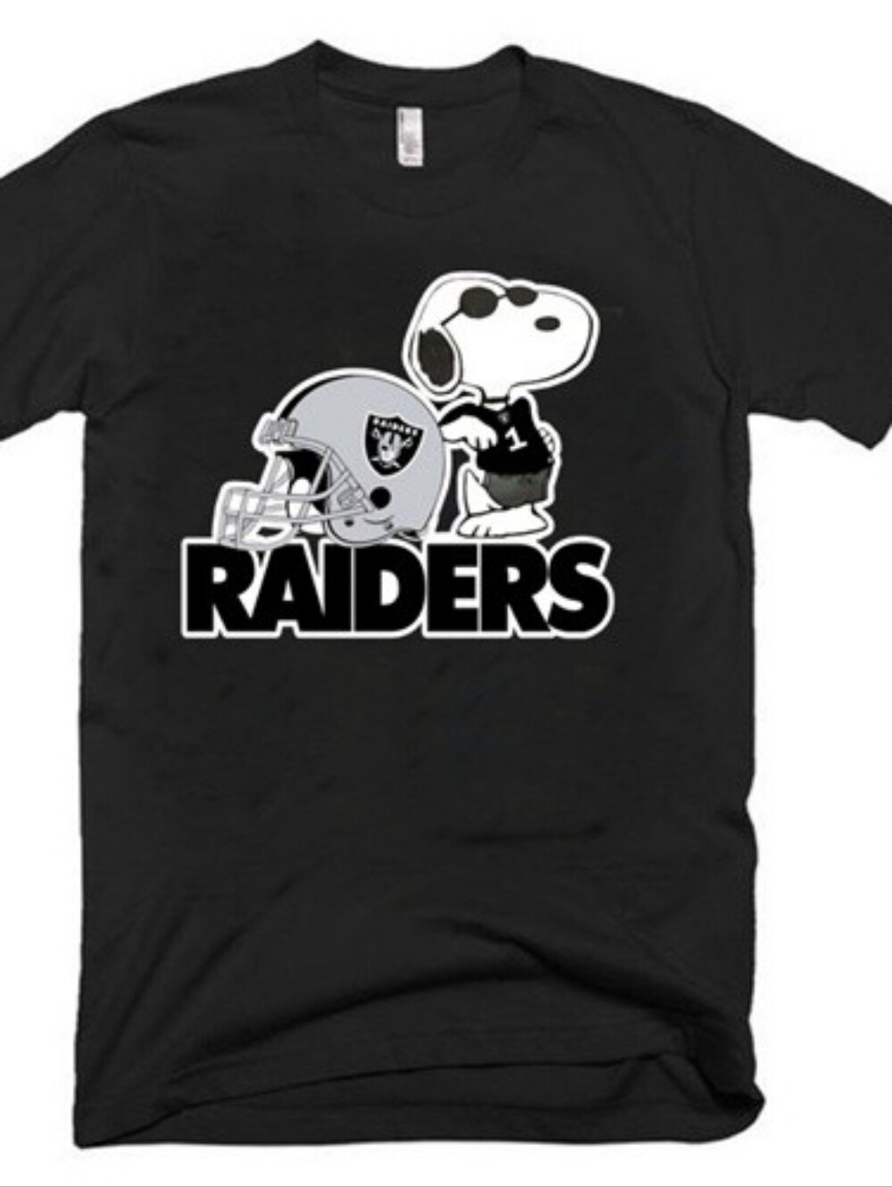 Las Vegas Raiders Snoopy Cool Men's Tee XL